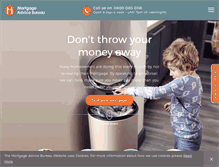 Tablet Screenshot of mortgageadvicebureau.com